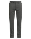 Incotex By Slowear Man Pants Charcoal Size 32 Cotton, Lyocell, Elastane In Gray