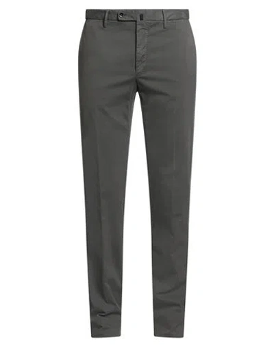 Incotex By Slowear Man Pants Charcoal Size 32 Cotton, Lyocell, Elastane In Gray