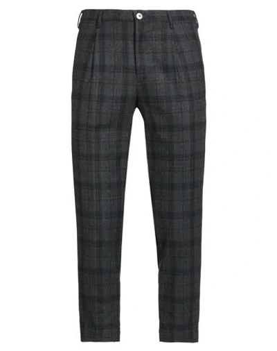 Incotex By Slowear Man Pants Charcoal Size 32 Virgin Wool, Polyamide In Gray