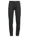 Incotex By Slowear Man Pants Charcoal Size 36 Viscose, Polyamide, Polyester, Elastane In Grey
