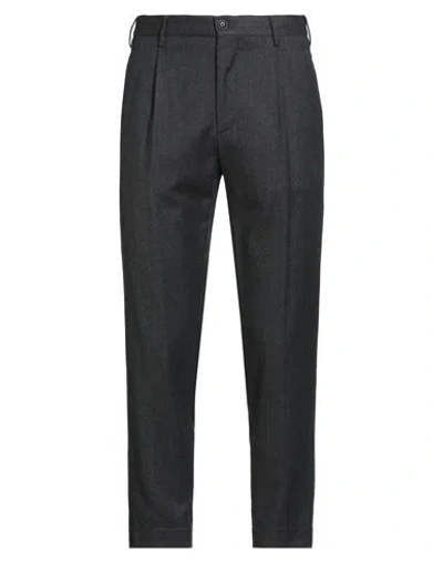 Incotex By Slowear Man Pants Charcoal Size 38 Virgin Wool In Gray