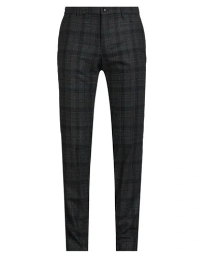 INCOTEX INCOTEX BY SLOWEAR MAN PANTS CHARCOAL SIZE 40 VIRGIN WOOL, POLYAMIDE