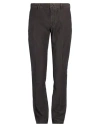 Incotex By Slowear Man Pants Chocolate Brown Size 34 Cotton, Elastane In Brown