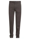Incotex By Slowear Man Pants Dark Brown Size 38 Cotton, Lyocell, Elastane