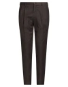 Incotex By Slowear Man Pants Dark Brown Size 38 Virgin Wool In Brown