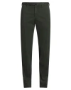 Incotex By Slowear Man Pants Dark Green Size 38 Cotton, Lyocell, Elastane In Black