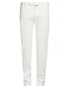 Incotex By Slowear Man Pants Ivory Size 40 Cotton, Elastane In Gray