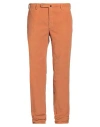 Incotex By Slowear Man Pants Mandarin Size 42 Cotton, Elastane In Orange