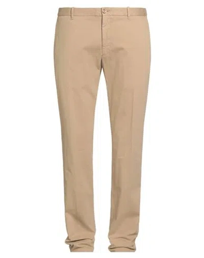 Incotex By Slowear Man Pants Sand Size 38 Cotton, Lyocell, Elastane In Neutral
