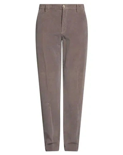 Incotex By Slowear Man Pants Taupe Size 38 Cotton, Elastane In Gray