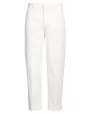 Incotex By Slowear Man Pants White Size 38 Cotton, Elastane
