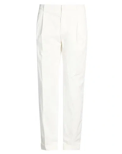 Incotex By Slowear Man Pants White Size 38 Cotton, Elastane