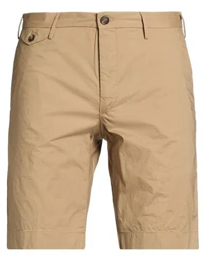 Incotex By Slowear Man Shorts & Bermuda Shorts Khaki Size 38 Cotton, Elastane In Nude