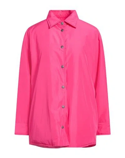 Incotex By Slowear Woman Jacket Fuchsia Size 6 Polyester In Pink