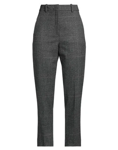 Incotex By Slowear Woman Pants Black Size 10 Virgin Wool, Polyamide, Elastane In Gray