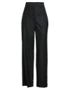 Incotex By Slowear Woman Pants Black Size 6 Virgin Wool, Viscose In Blue