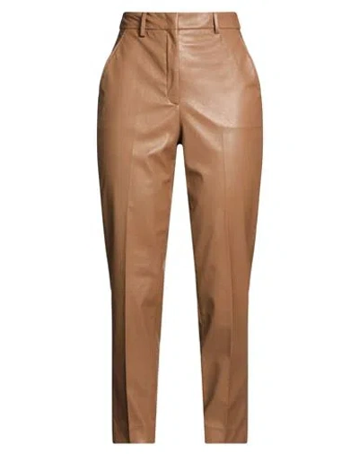 Incotex By Slowear Woman Pants Brown Size 4 Polyester, Polyurethane Resin