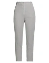 Incotex By Slowear Woman Pants Grey Size 6 Cotton, Elastane In Gray