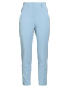Incotex By Slowear Woman Pants Light Blue Size 10 Cotton, Elastane