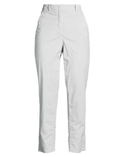 Incotex By Slowear Woman Pants Light Grey Size 8 Cotton, Elastane In White