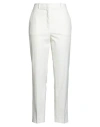 Incotex By Slowear Woman Pants Off White Size 8 Cotton, Elastane