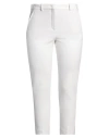 Incotex By Slowear Woman Pants Off White Size 10 Virgin Wool, Elastane