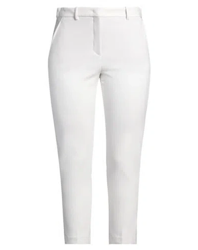 Incotex By Slowear Woman Pants Off White Size 10 Virgin Wool, Elastane
