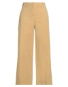 Incotex By Slowear Woman Pants Sand Size 10 Cotton, Linen In Beige