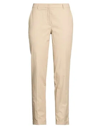 Incotex By Slowear Woman Pants Sand Size 8 Cotton, Elastane In Neutral