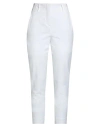 Incotex By Slowear Woman Pants White Size 8 Cotton, Elastane In White