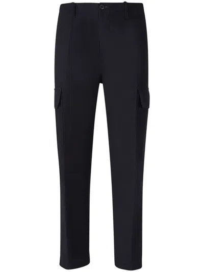 INCOTEX CARGO FLANNEL TROUSERS