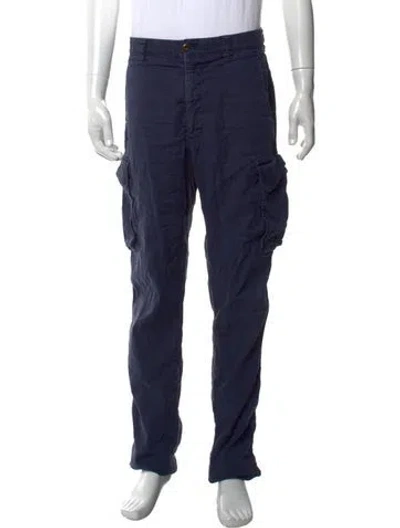 Pre-owned Incotex Cargo Pants In Blue