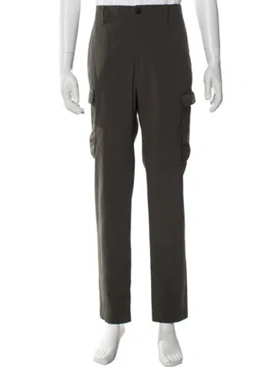 Pre-owned Incotex Cargo Pants In Gray
