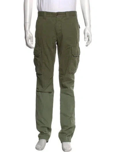 Pre-owned Incotex Cargo Pants In Green