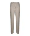 Incotex Cargo-pocket Trousers In Neutral