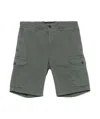 Incotex Cargo Shorts In Black