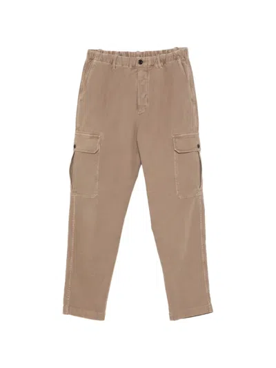 Incotex Cargo Trousers In Neutral