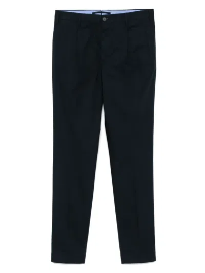 Incotex Carrot Trousers In Blue