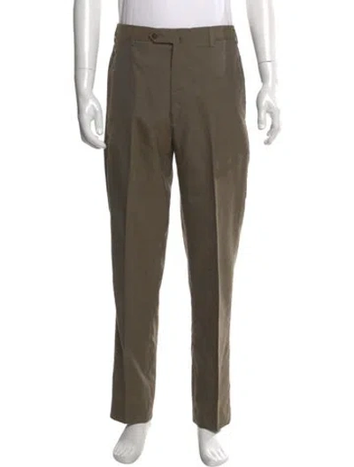 Pre-owned Incotex Cashmere Pants In Brown