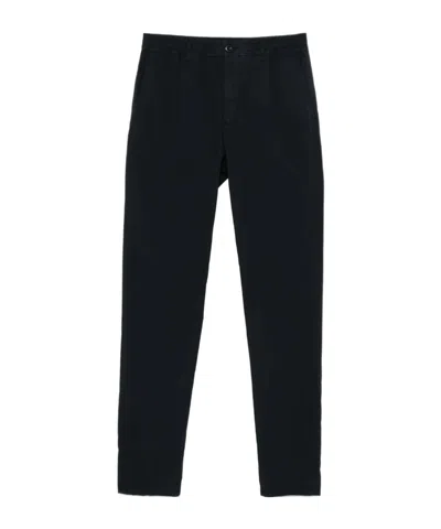 Incotex Casual Pants With Belt Loops In Black