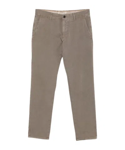 Incotex Casual Pants With Belt Loops In Gray
