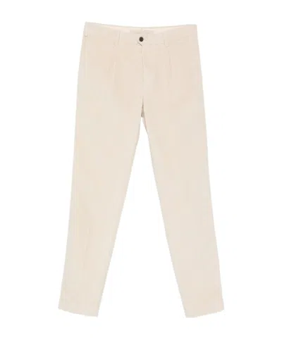 Incotex Casual Trousers With Belt Loops In Neutral