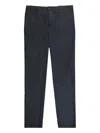 Incotex Checked Trousers In Blue