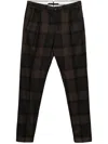 Incotex Man Pants Dark Brown Size 32 Virgin Wool In Black