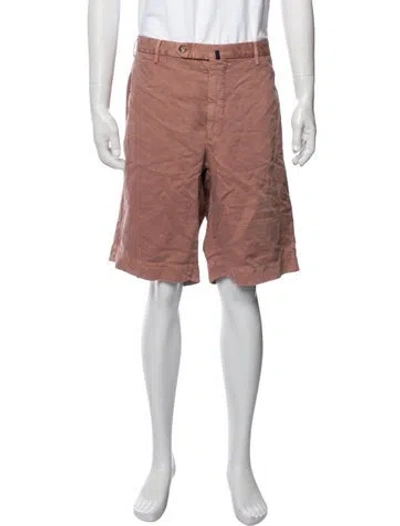 Pre-owned Incotex Chino Shorts In Pink