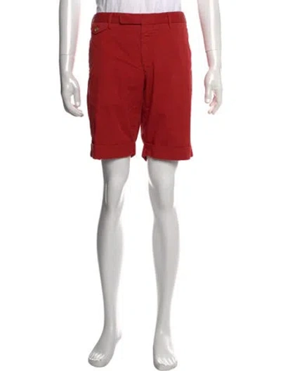 Pre-owned Incotex Chino Shorts In Red