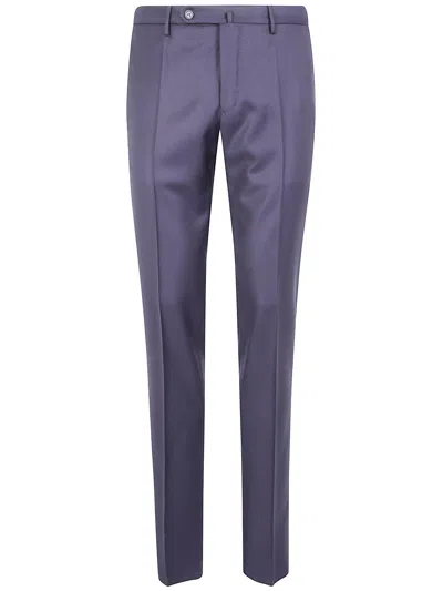 Incotex "chino Slim Fit" Trousers In Blue