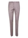 Incotex Chino Slim Fit Trousers In Brown
