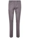 Incotex Slim Fit Chino Trousers In Brown