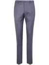 Incotex Slim Fit Chino Trousers In Gray